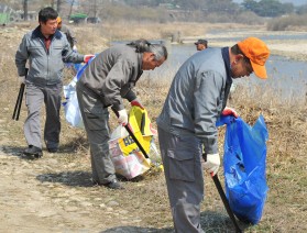 2010 포천38선하프마라톤 대비 영평천 정화활동 전개